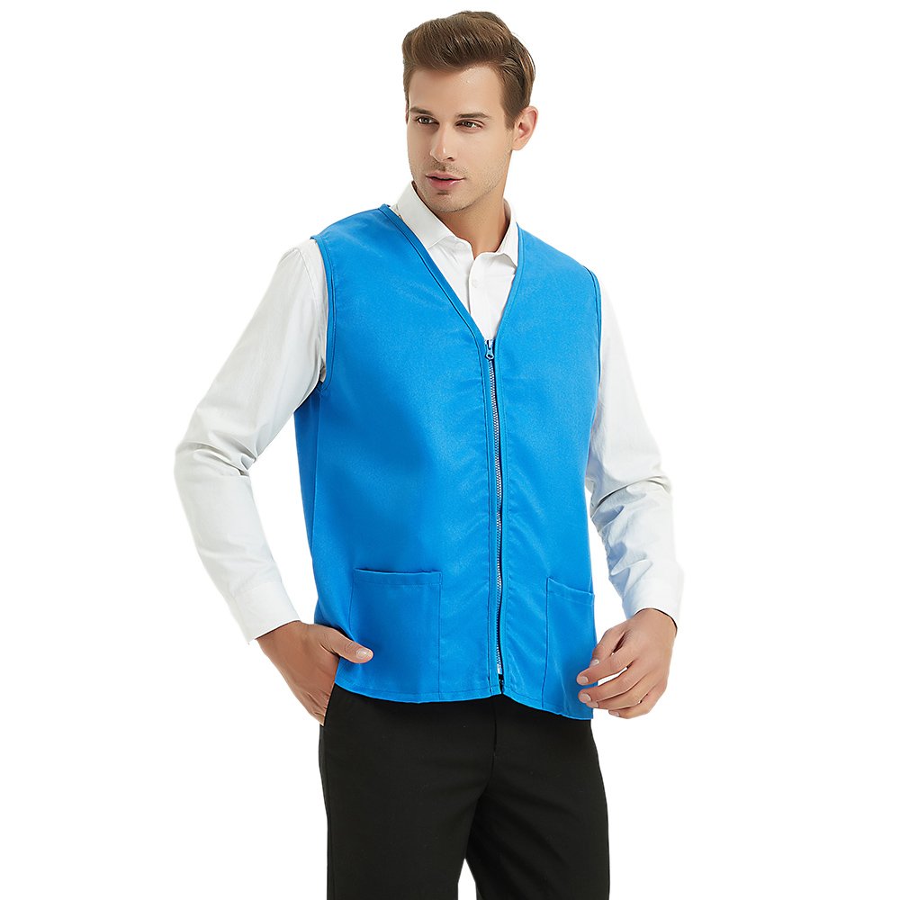 TopTie Supermarket Volunteer Uniform Vest Security Services Workwear Vest